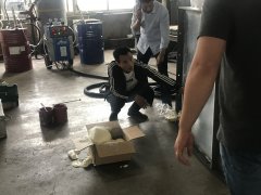 門窗鋁合金填充發泡機器